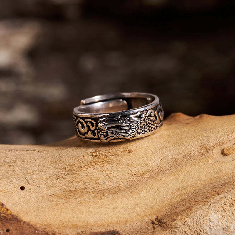 Japanese Dragon Totem Ring