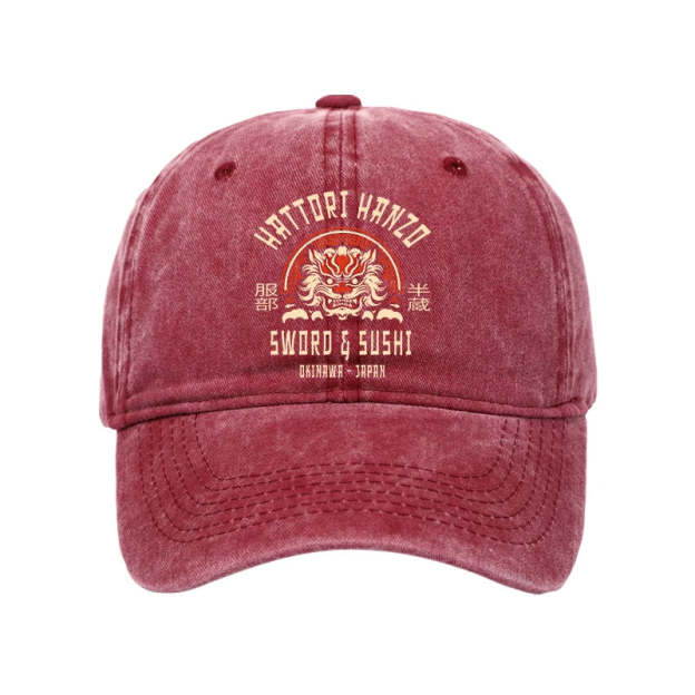 Hattori Hanzo Sword Washed Cap