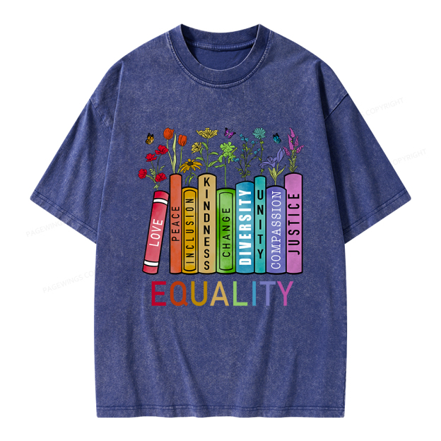 Equal Rights Shirt Unisex Washed T-shirt