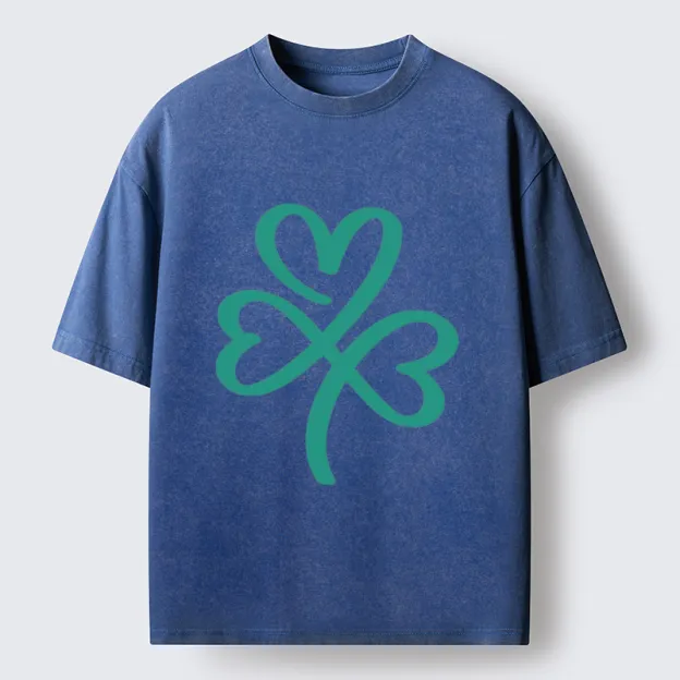Unisex St. Patrick's Day Minimalist Washed T-Shirt