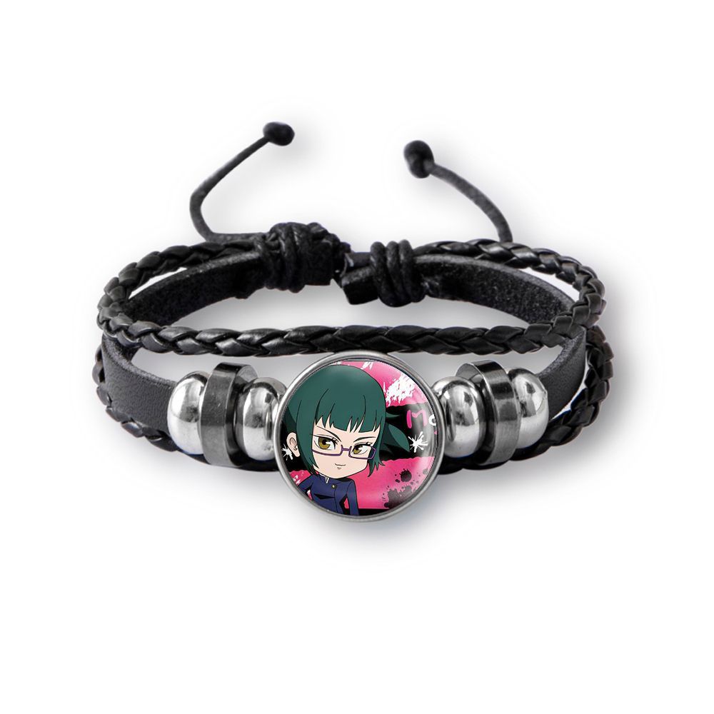 Jujutsu Kaisen Jujutsu Kaisen Time Gemstone Multi-Layer Braided Bracelet Adjustable Bracelet