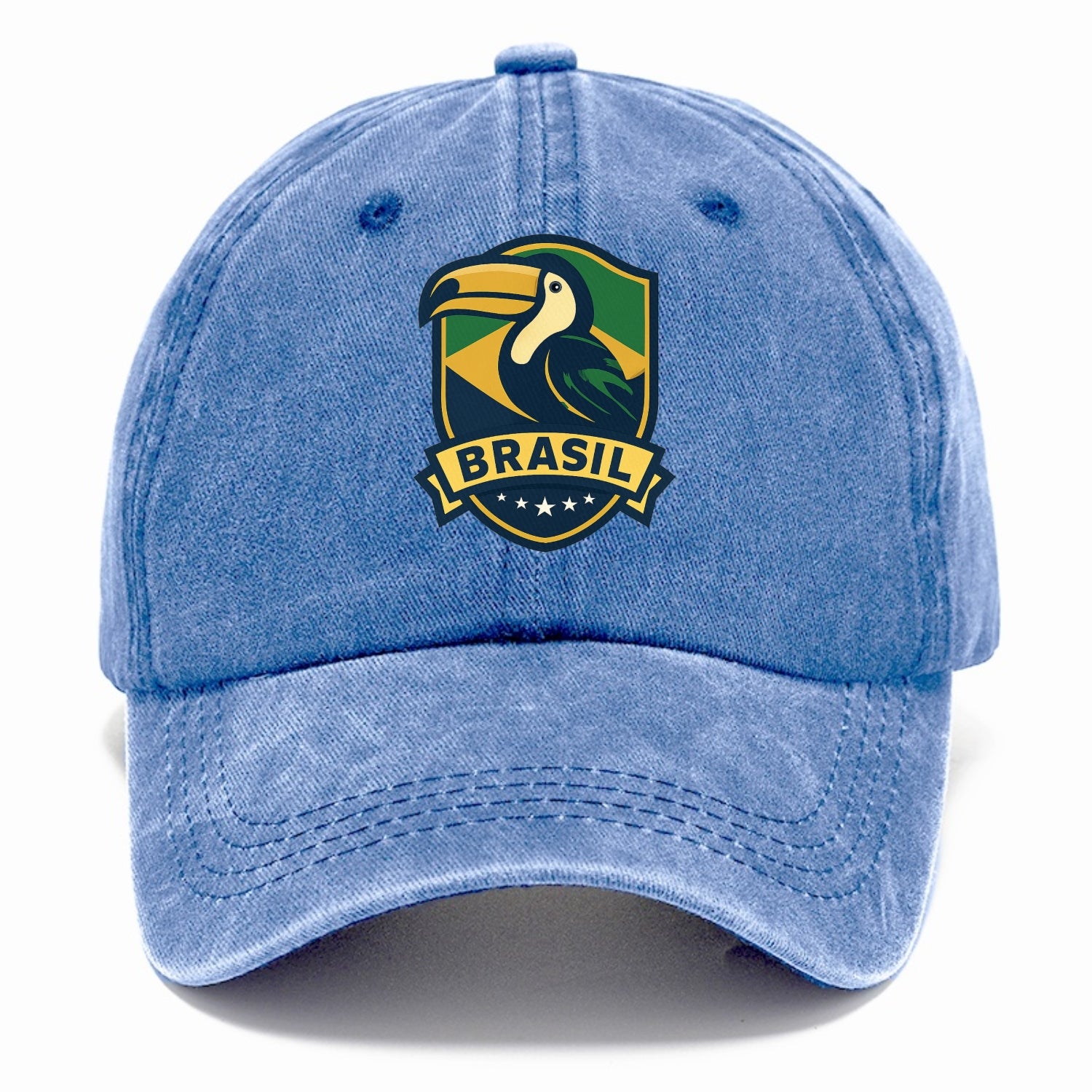 Brazilian Toucan Heritage Logo Washed Cap