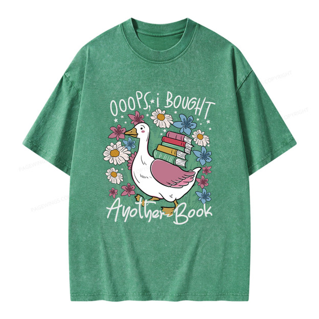Oops I Bought Another Book Unisex Washed T-shirt