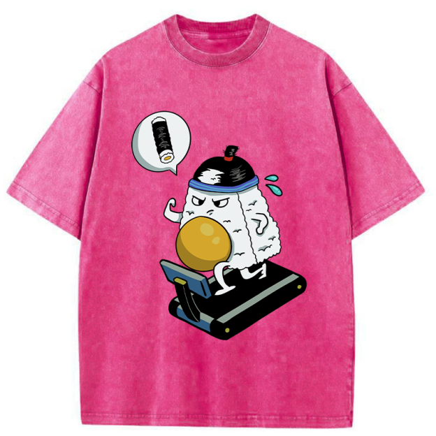 I Wish To Be As Thin As Sushi Washed T-Shirt