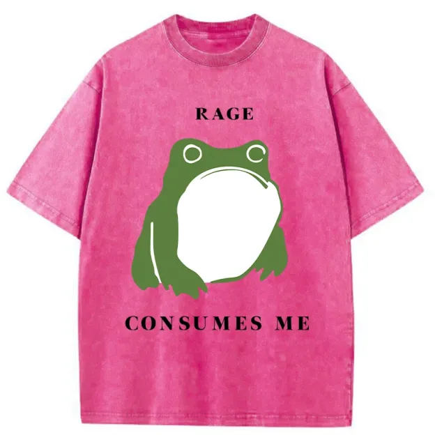 Rage Consumes Me Washed T-Shirt