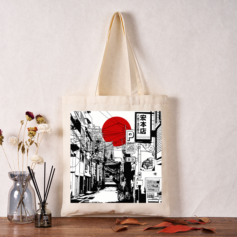  Sunrise On The Street Tote Bag