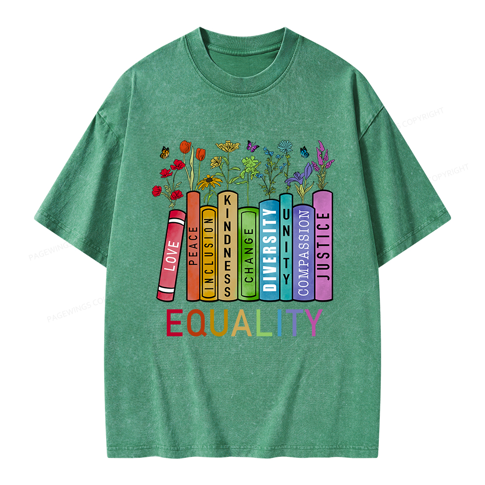 Equal Rights Shirt Unisex Washed T-shirt