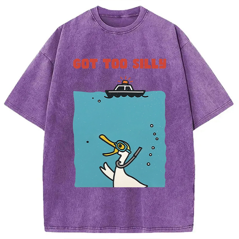 Diving Goose Washed T-Shirt