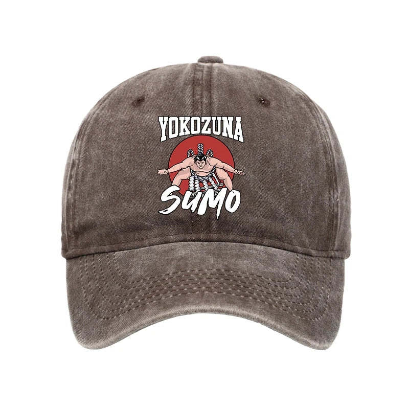 Tokyo-Tiger Yokozuna Sumo Washed Cap