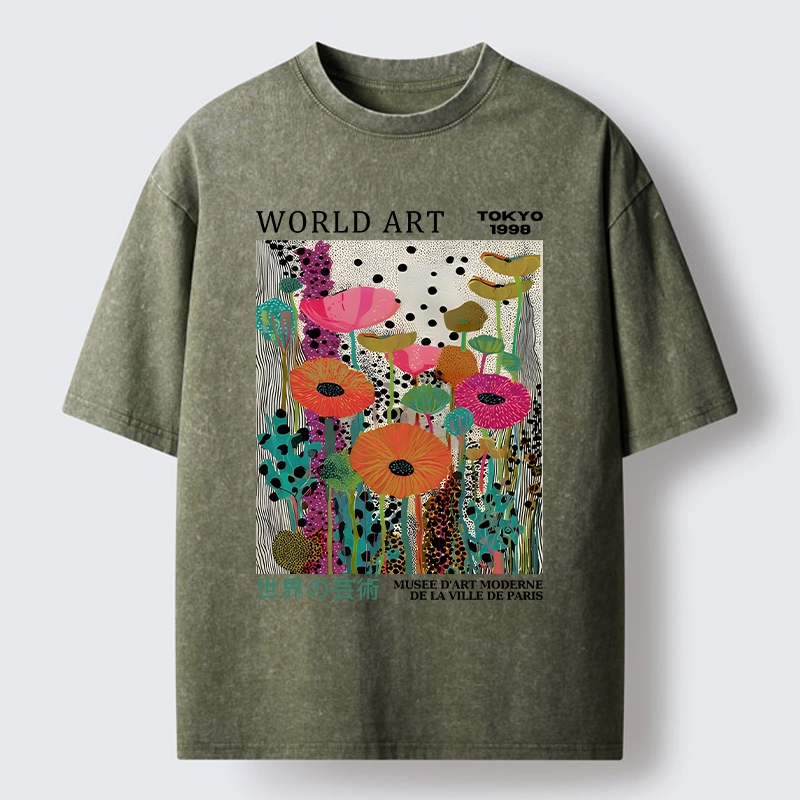 World Art Festival Washed T-Shirt