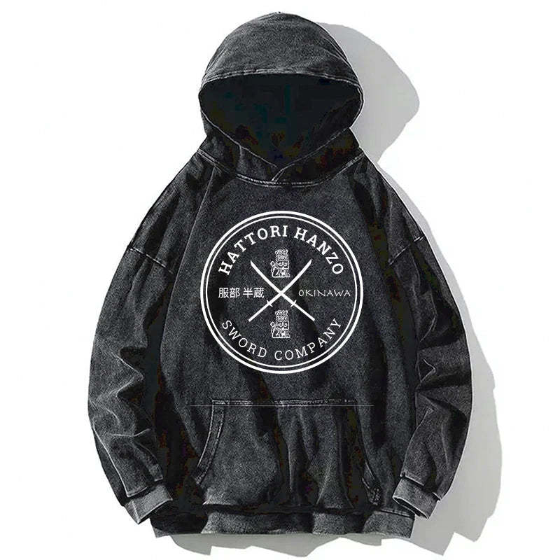 Hattori Hanzo Sword Company Washed Hoodie