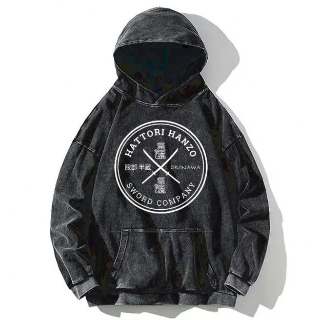 Hattori Hanzo Sword Company Washed Hoodie