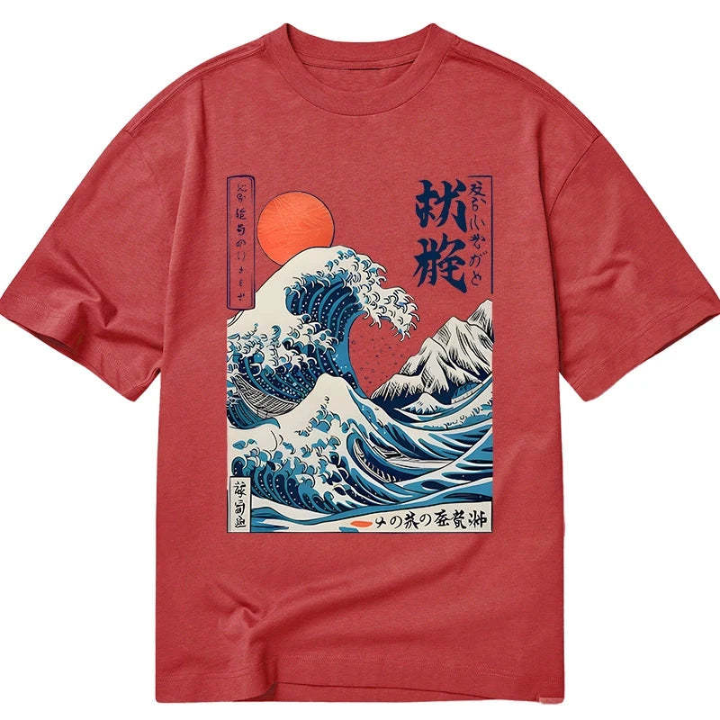 Ukiyo-e Ocean Waves Japan Classic T-Shirt