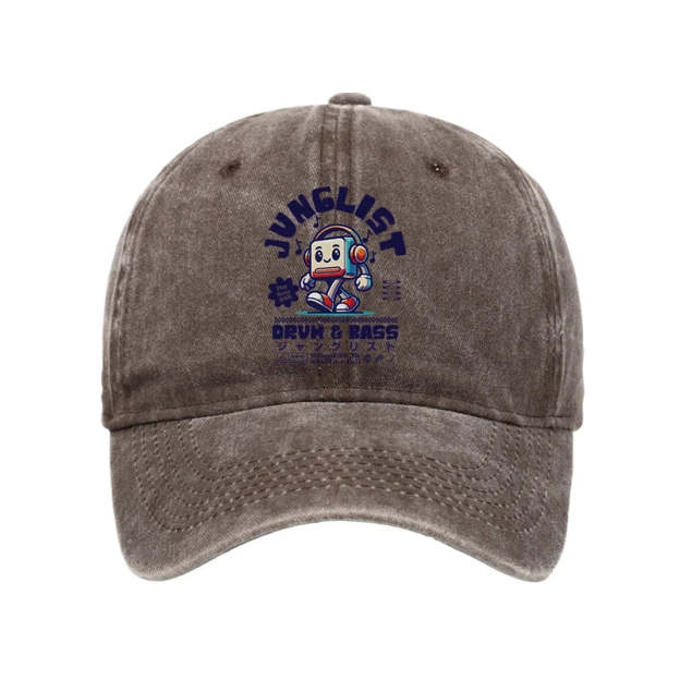  Junglist DNB Japan Washed Cap