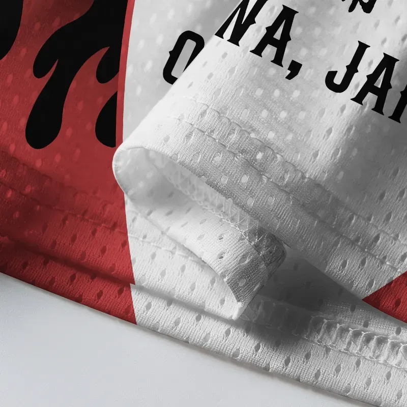 Unisex Japanese Samurai Sword Zen Mesh Jersey