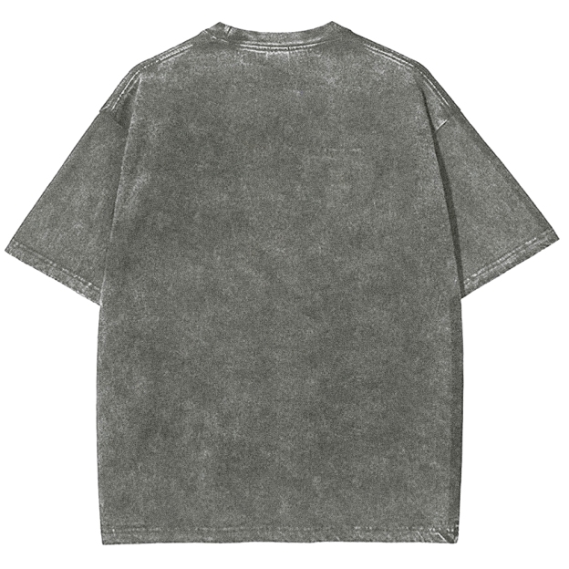 Fish With Feet Washed Vintage Short Sleeves T-Shirt