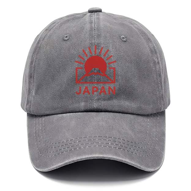 Rising Sun Logo Washed Cap