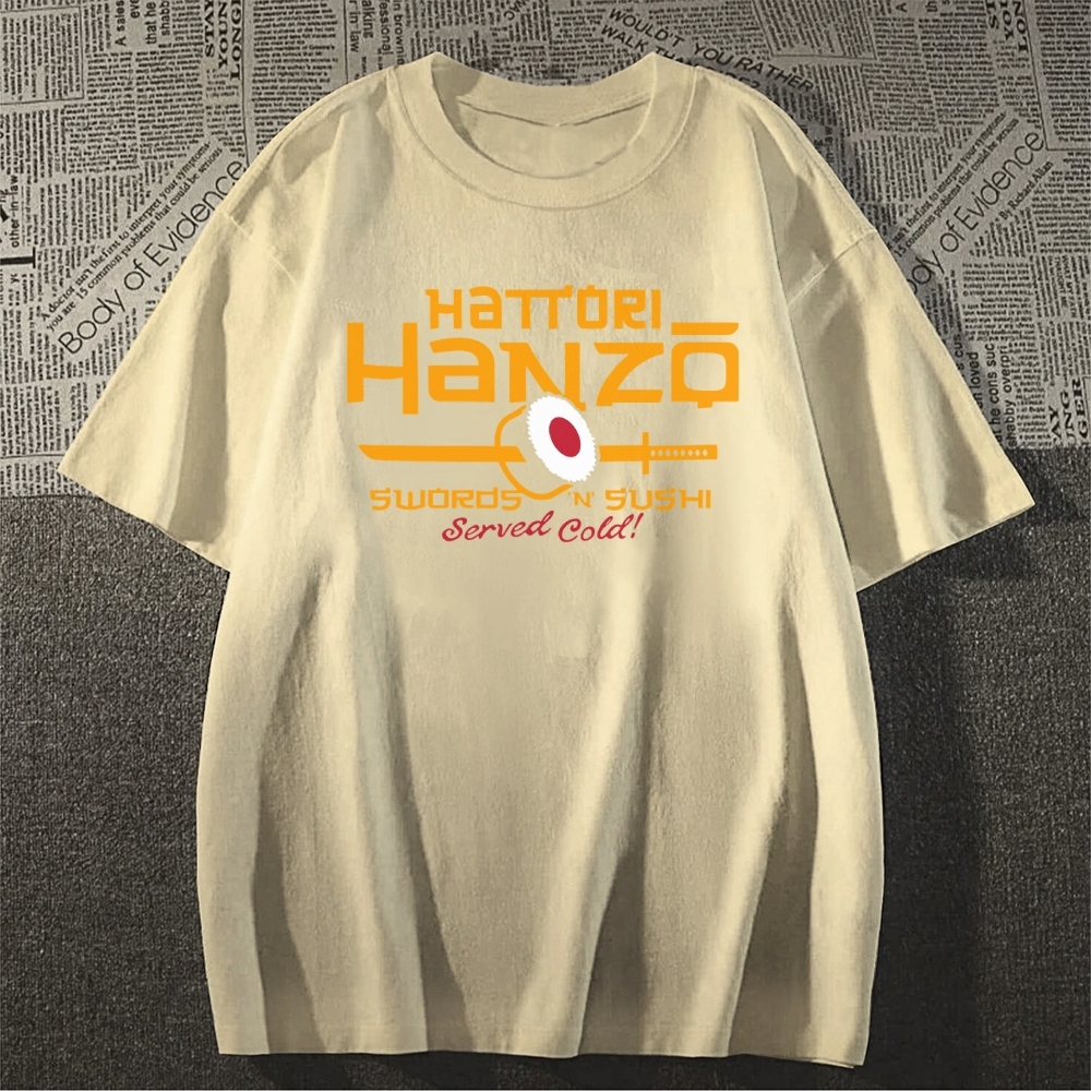 Okinawa Hattori Hanzo Sushi Japanese Style Classic Tee