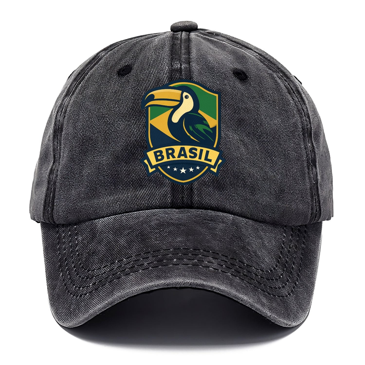 Brazilian Toucan Heritage Logo Washed Cap