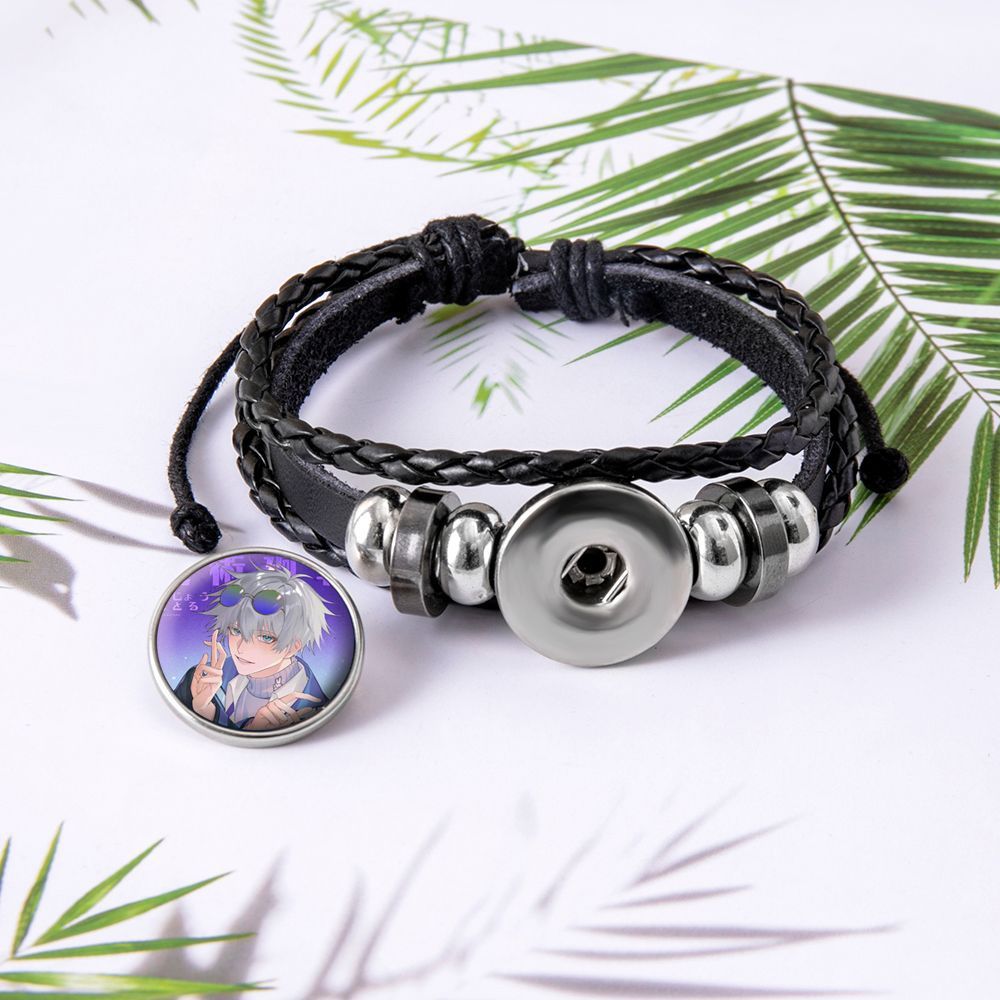 Jujutsu Kaisen Jujutsu Kaisen Time Gemstone Multi-Layer Braided Bracelet Adjustable Bracelet