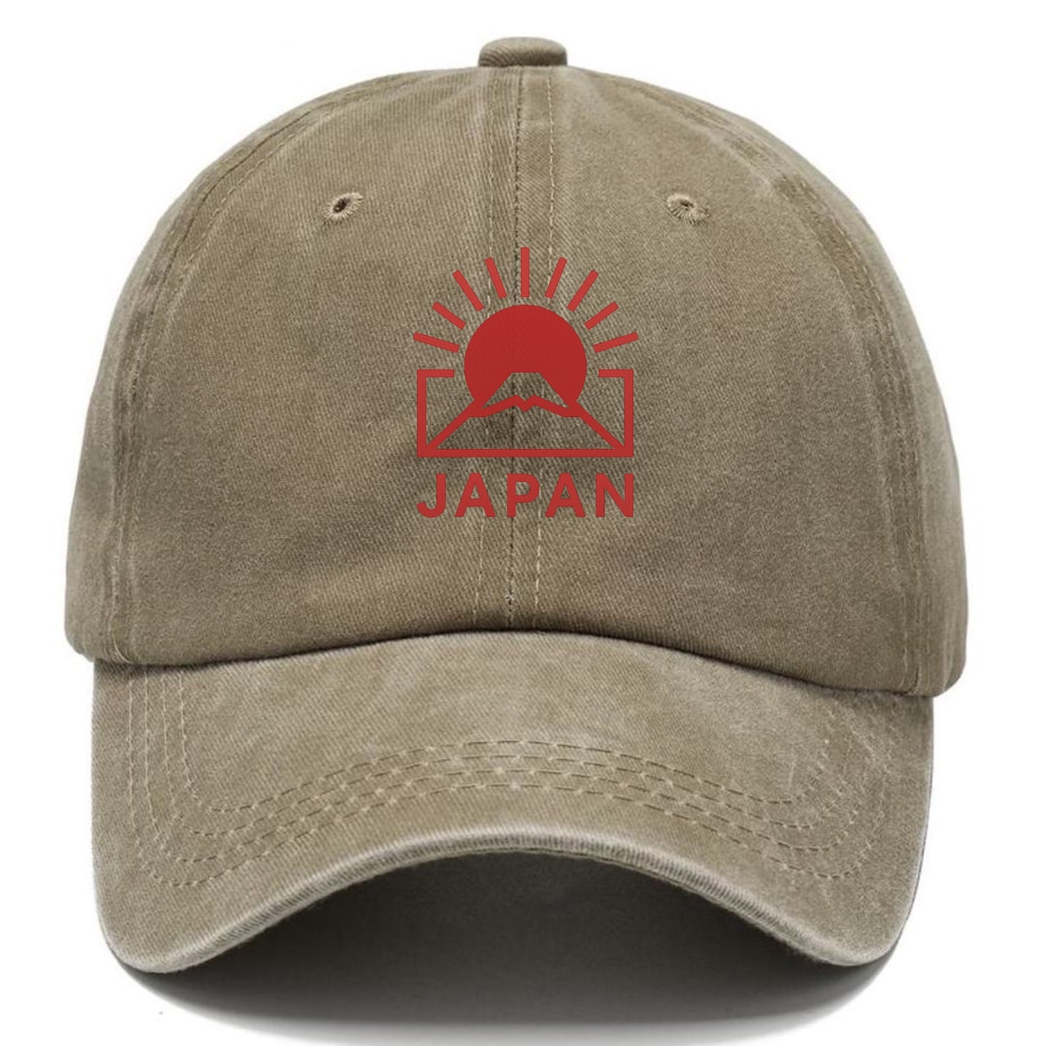 Rising Sun Logo Washed Cap