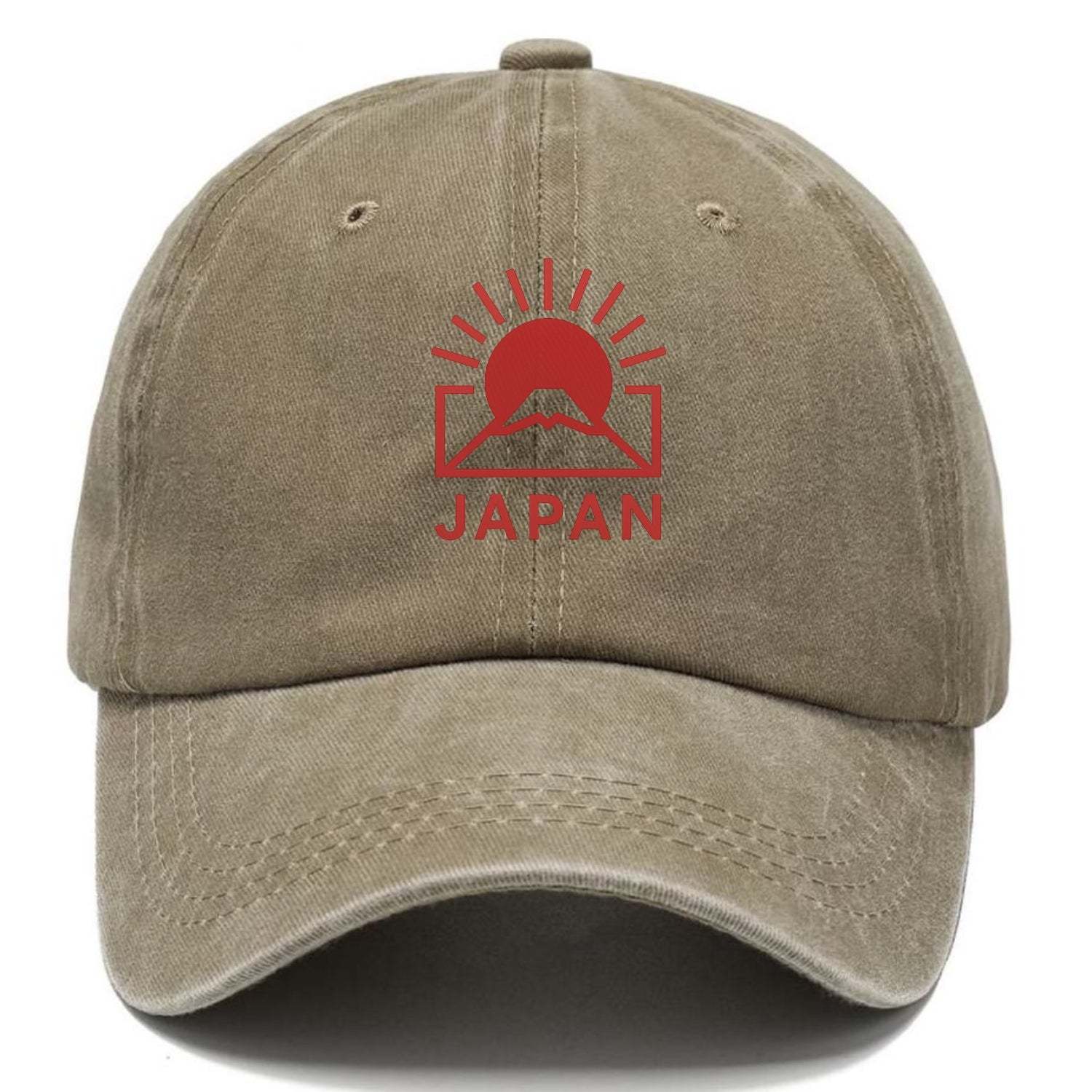 Rising Sun Logo Washed Cap