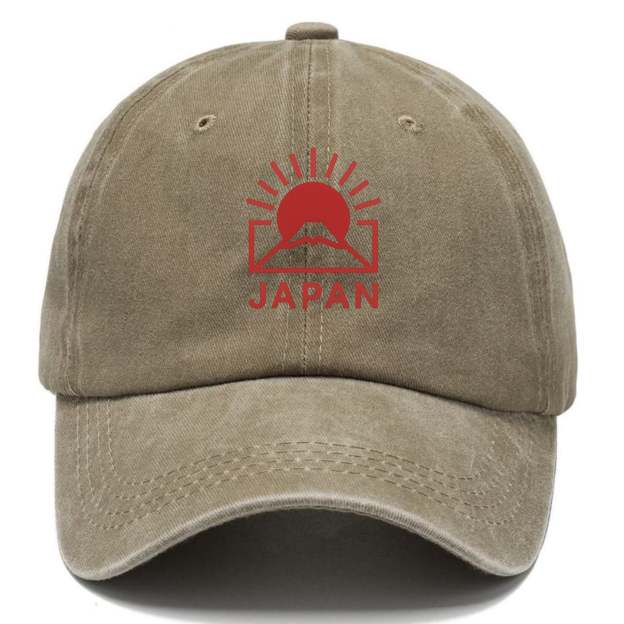 Rising Sun Logo Washed Cap