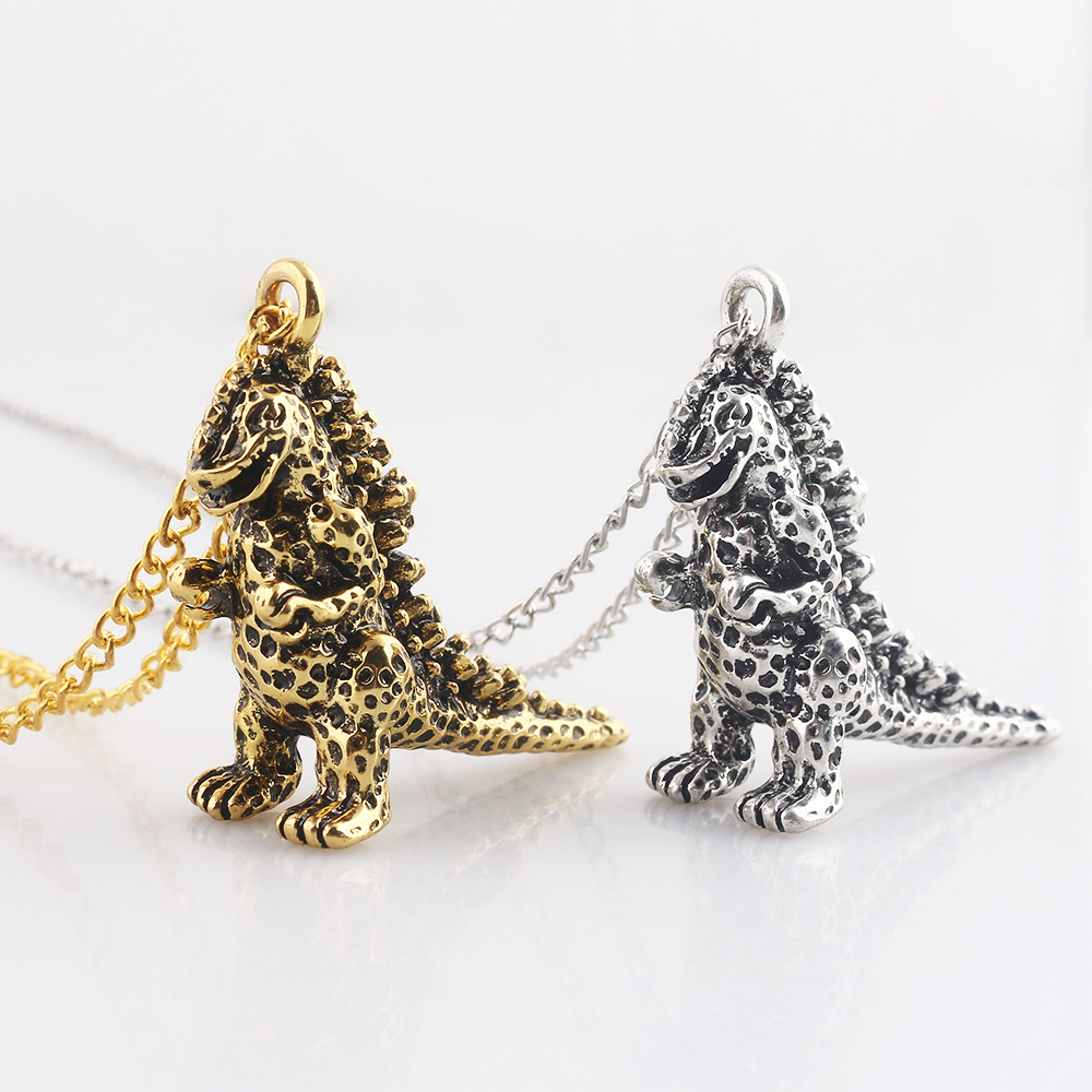 Godzilla Necklace Pendant