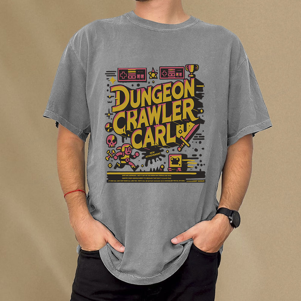 Book New Achievement Unisex Washed T-shirt