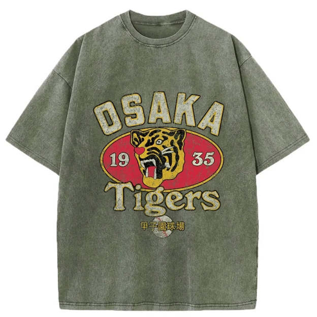 Osaka Tigers 1935 Washed T-Shirt
