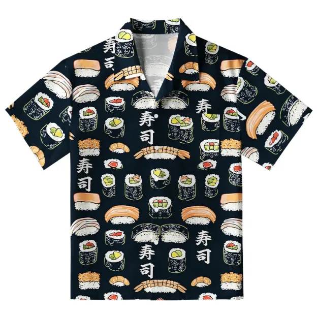  Delicious Sushi Aloha Hawaiian Shirt