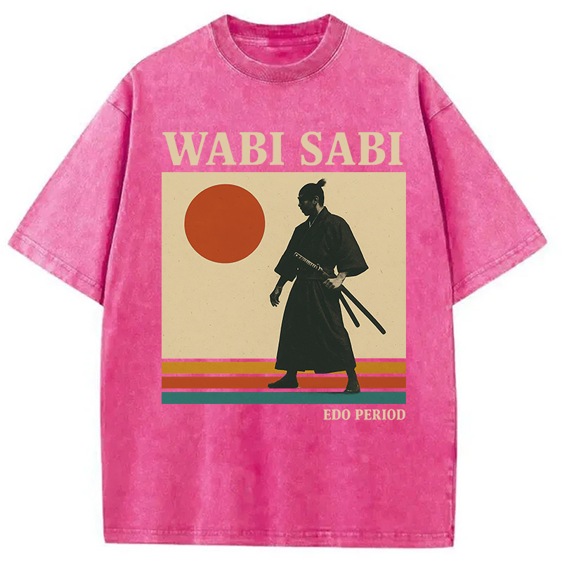 Wabi Sabi Samurai Washed T-Shirt