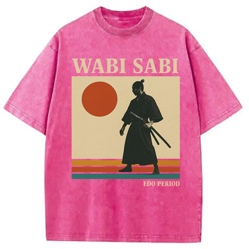 Wabi Sabi Samurai Washed T-Shirt