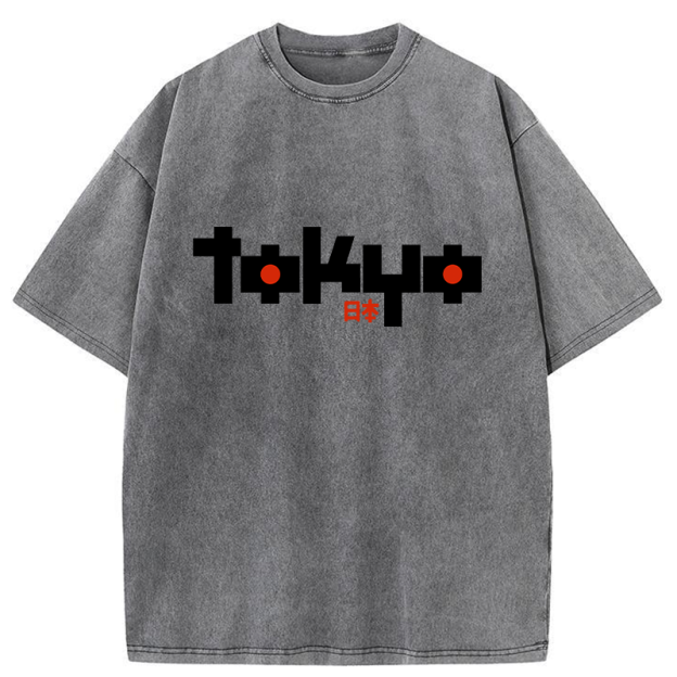 Japan Tokyo Washed T-Shirt