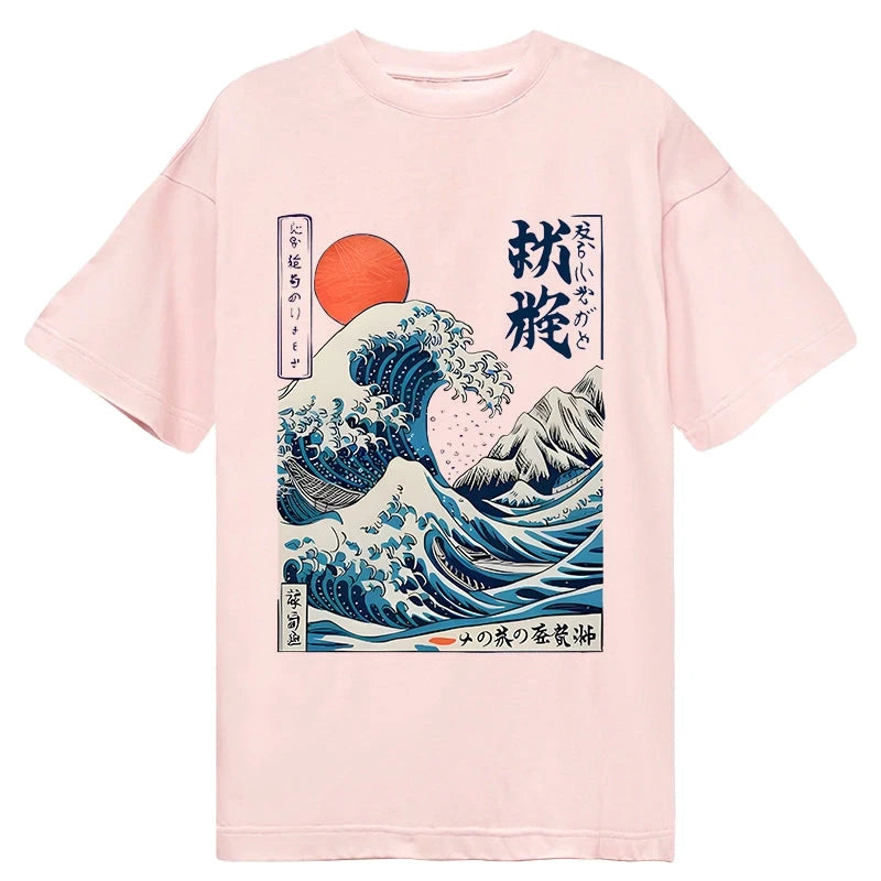 Ukiyo-e Ocean Waves Japan Classic T-Shirt