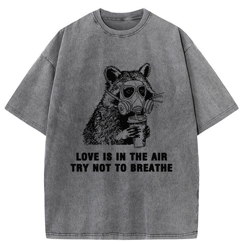 Unisex Reject Valentine's Day Atmosphere Washed T-Shirt