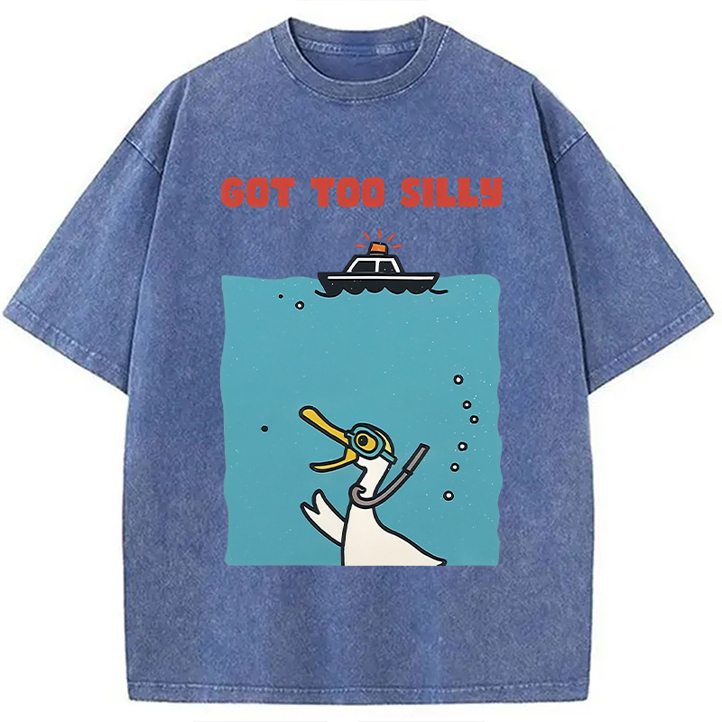 Diving Goose Washed T-Shirt