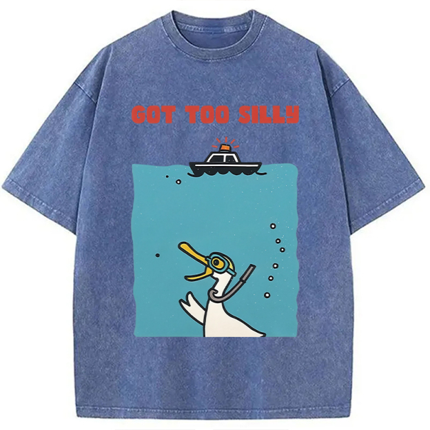 Diving Goose Washed T-Shirt