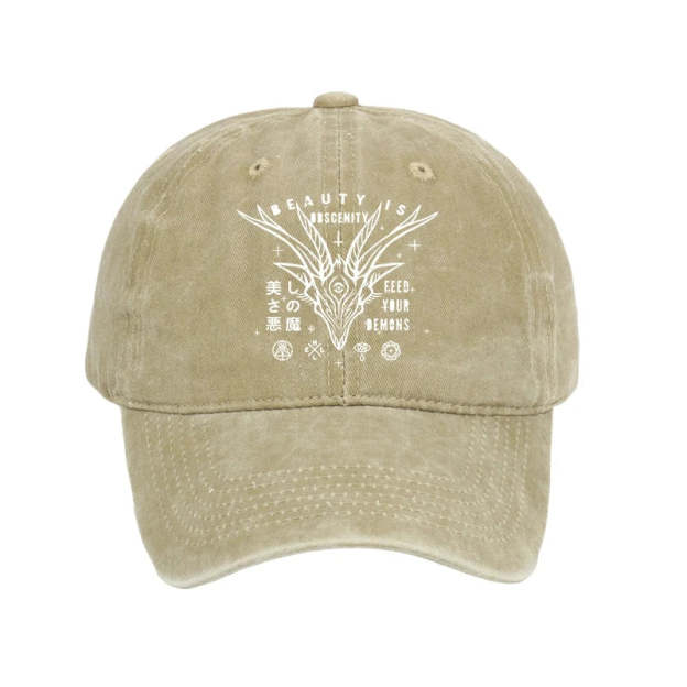  Beautiful Devil Japanese Washed Cap