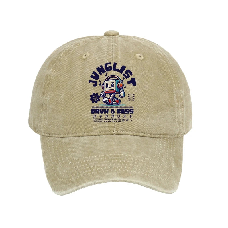  Junglist DNB Japan Washed Cap