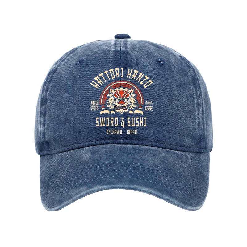 Hattori Hanzo Sword Washed Cap