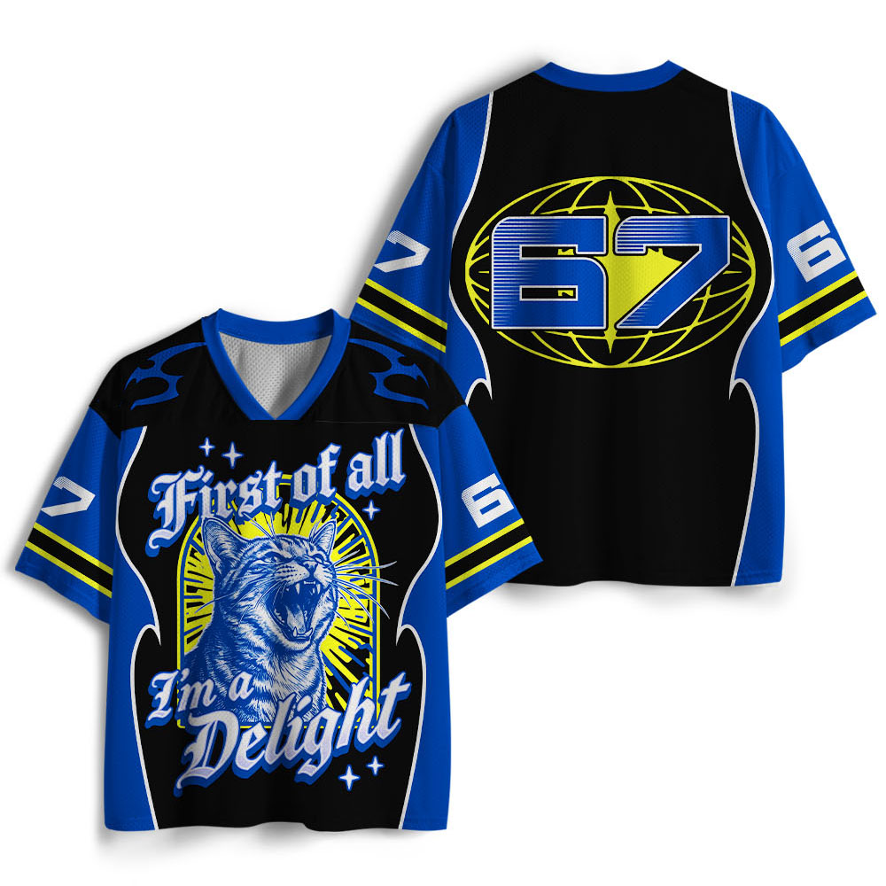First Of All I'm A Delight Jersey Shirts