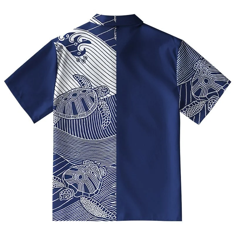  Turtles In The Ocean Button-up Shirt