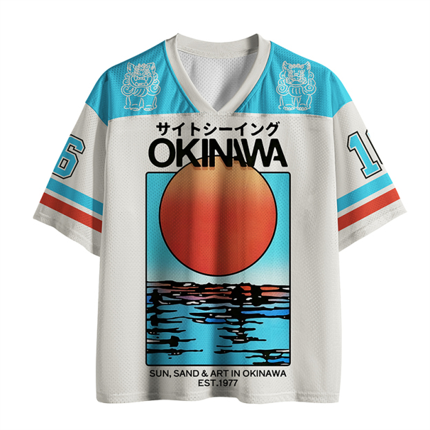 Escape To Okinawa Jersey Shirts