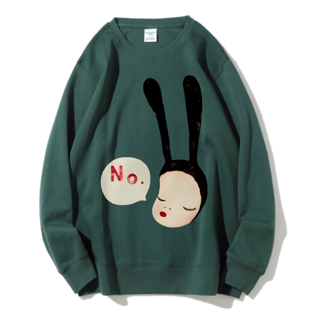 Unisex Yoshitomo Nara Printed Sweatshirt