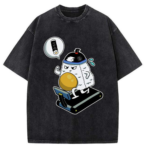 I Wish To Be As Thin As Sushi Washed T-Shirt