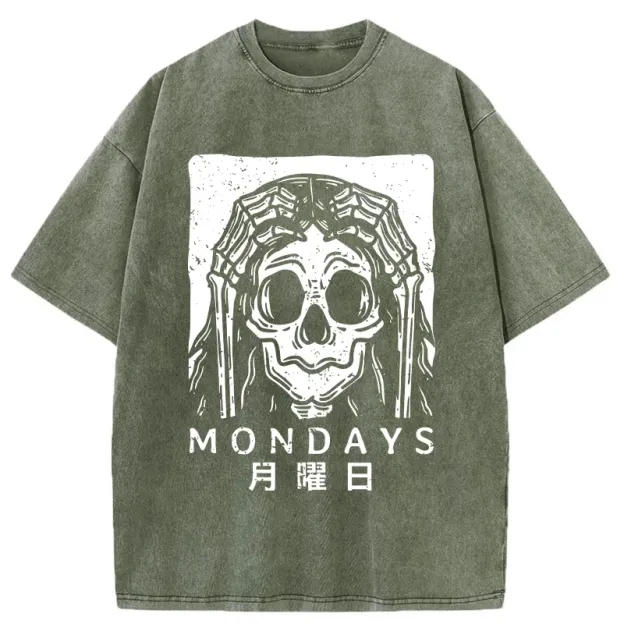 Painful Monday Washed T-Shirt