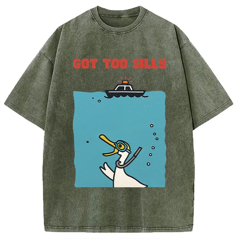 Diving Goose Washed T-Shirt