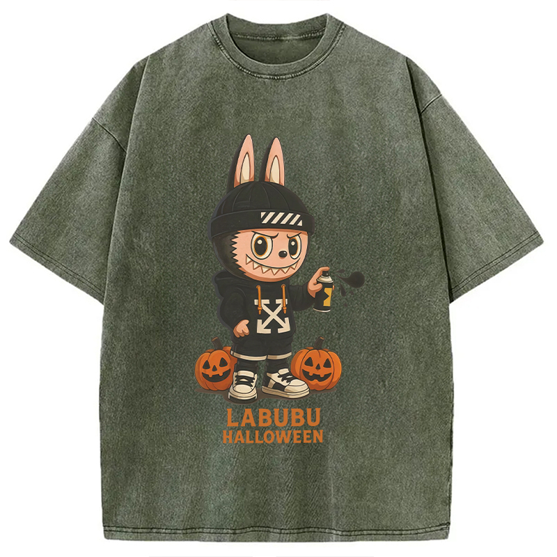 Labubu Halloween Washed T-Shirt