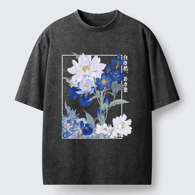 Blossoms Of The Firmament Washed T-Shirt
